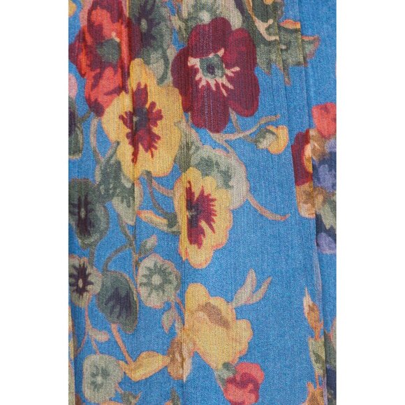 Zimmermann "Lovelorn Frill" Floral Silk Cape Dress, size 0 (XS) - Picture 5 of 16